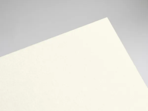 Colorplan Extracted Chalk paper swatch: Chalk, Classic Colorplan felt-marked uncoated surface, dyed through