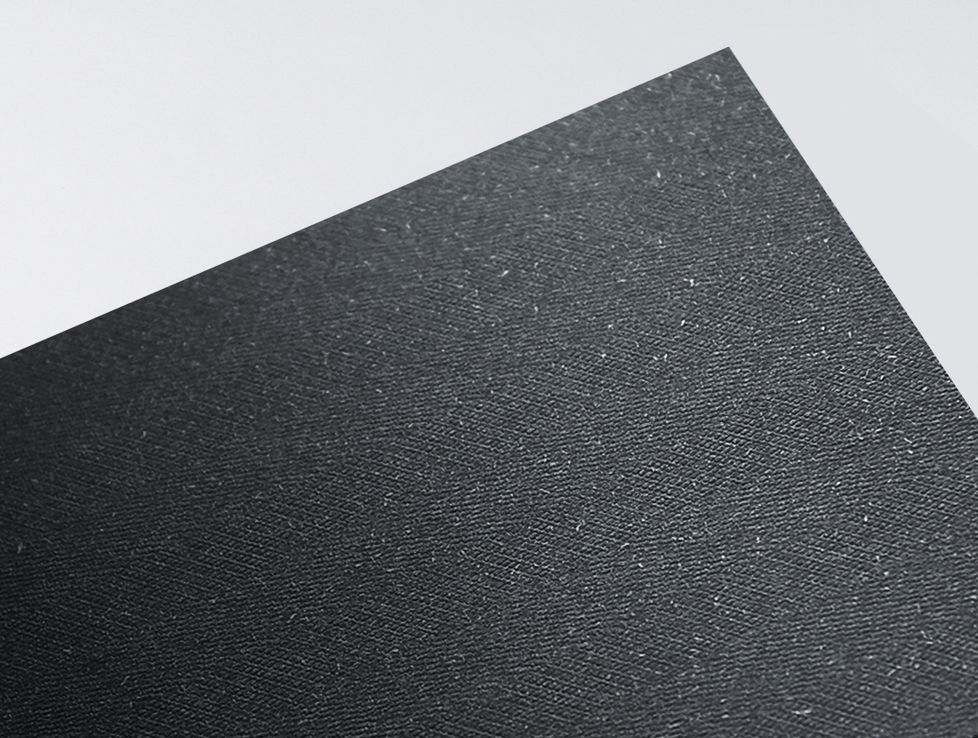 Savile Row Dark Grey paper swatch — charcoal dark grey