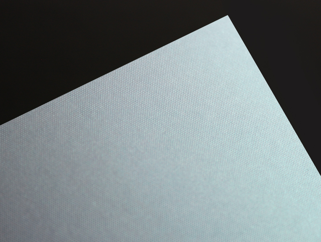 Gmund Action Clear Sky Blue paper swatch — pastel sky blue