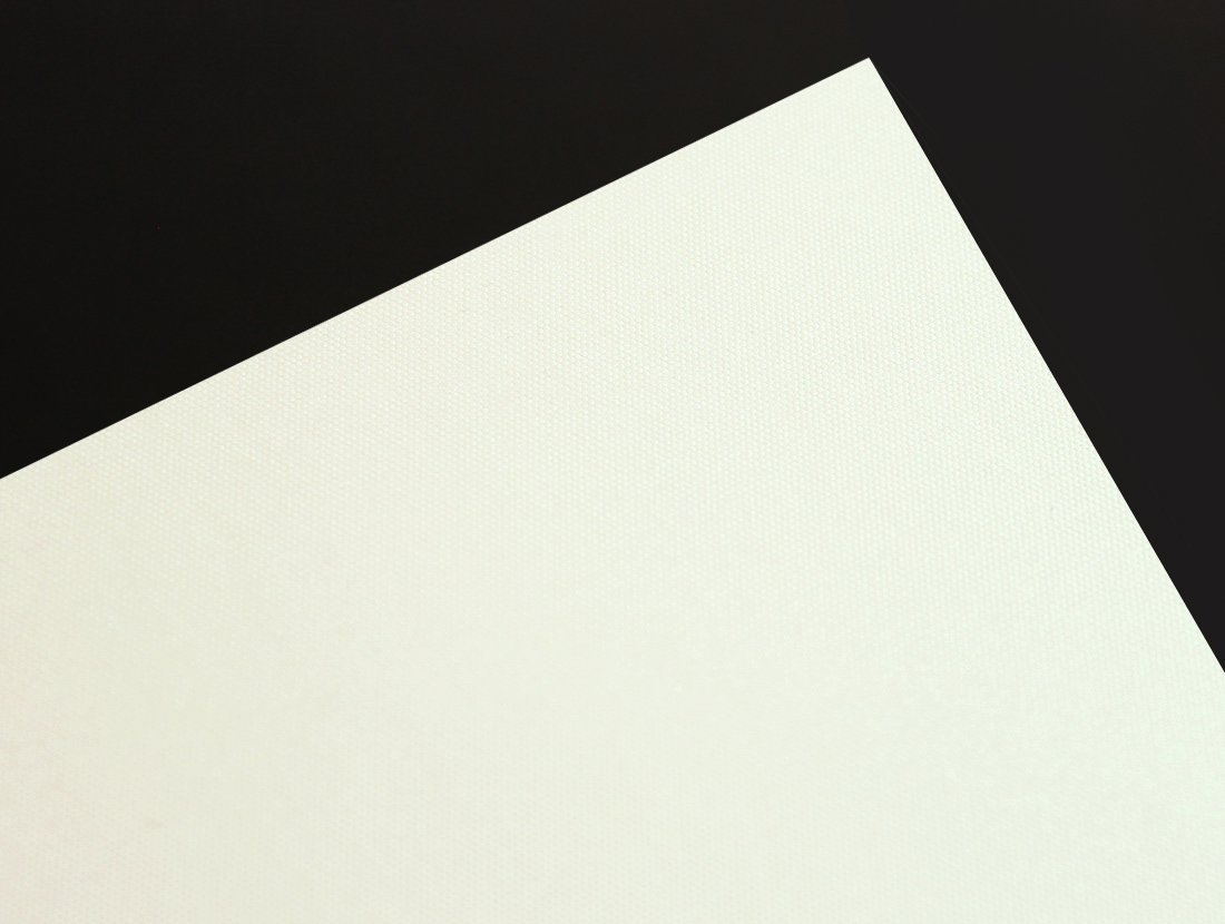 Gmund Action Crystal Vanilla Sorbet paper swatch — warm cream / vanilla