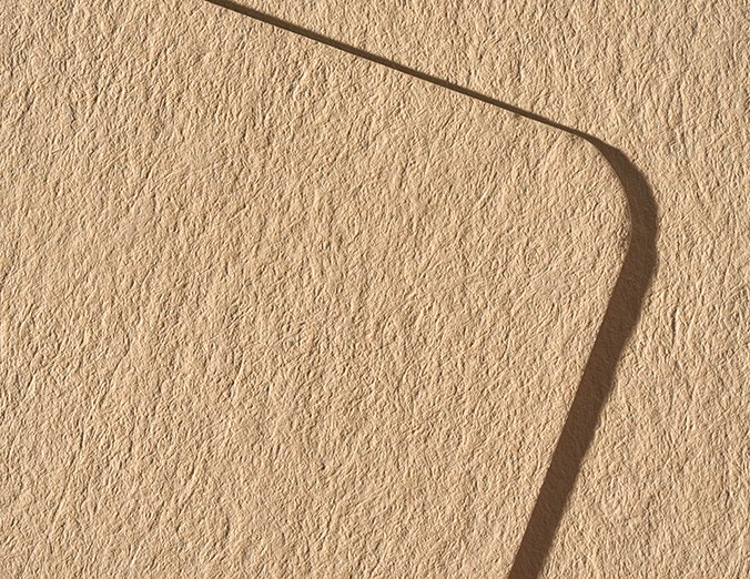 Gmund Heidi Soft Kraft 530gsm paper swatch — soft warm sand kraft