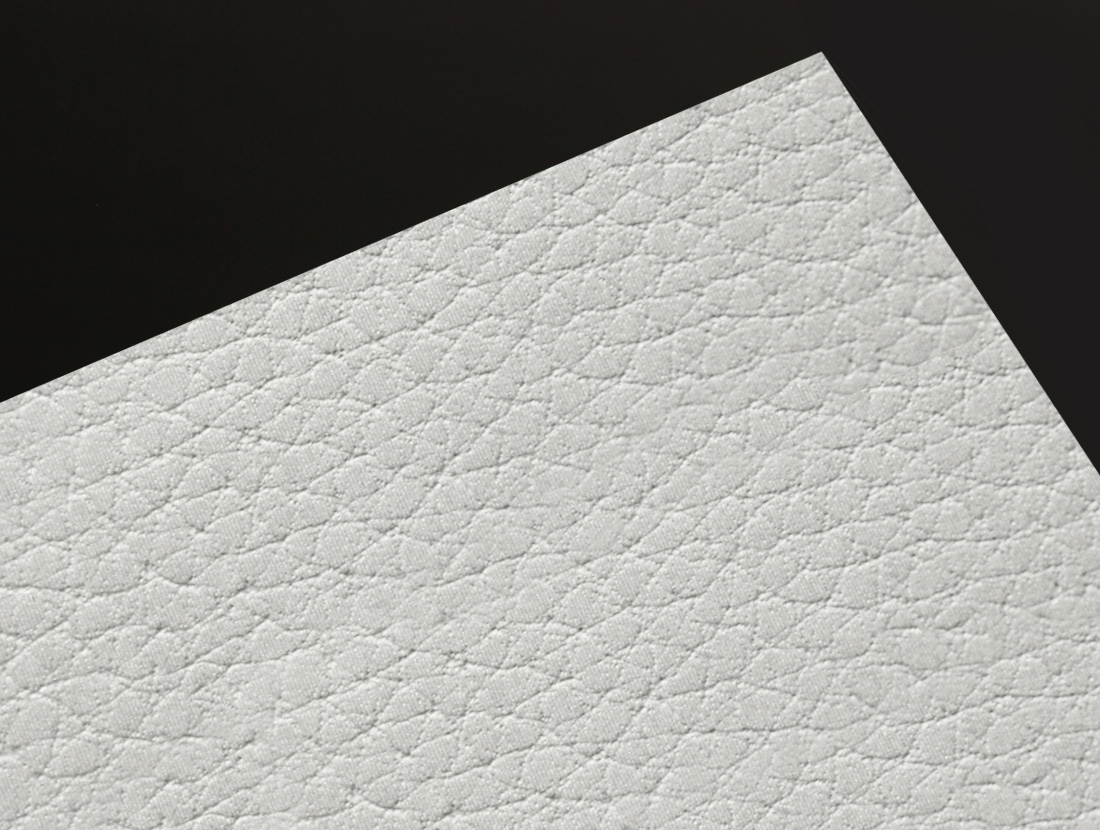 Gmund Leather Coin paper swatch — muted taupe coin
