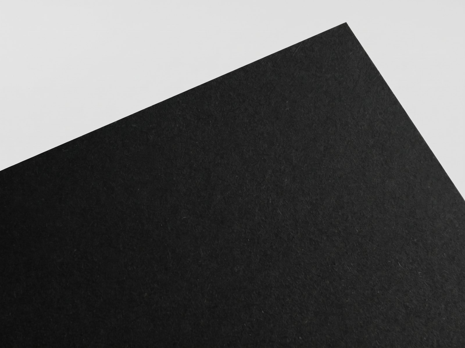 Black uncoated 32pt swatch