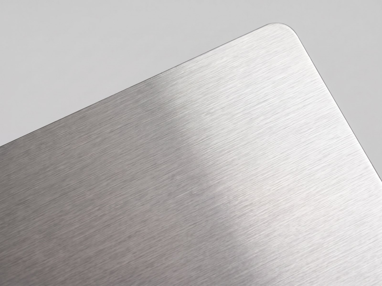 Brushed metal swatch