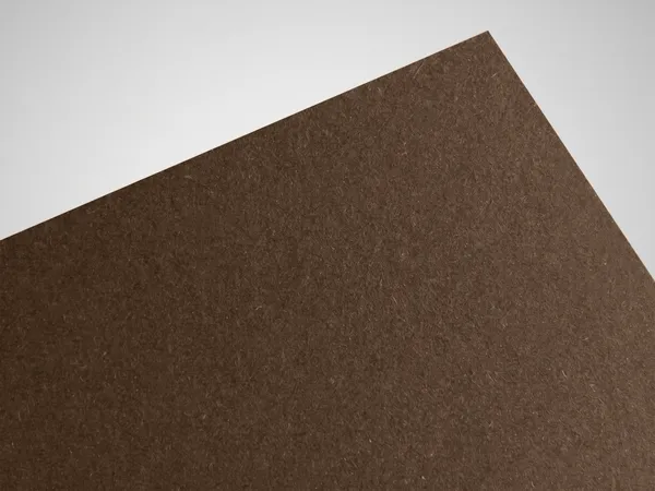 Materica Rust paper swatch: Rust, uncoated, slightly rough, visible fibre; pulp-coloured