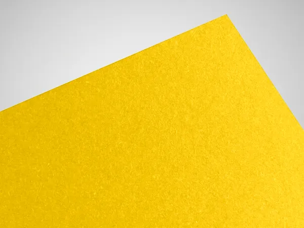 Materica Terra Gialla paper swatch: Terra Gialla, uncoated, slightly rough, visible fibre; pulp-coloured