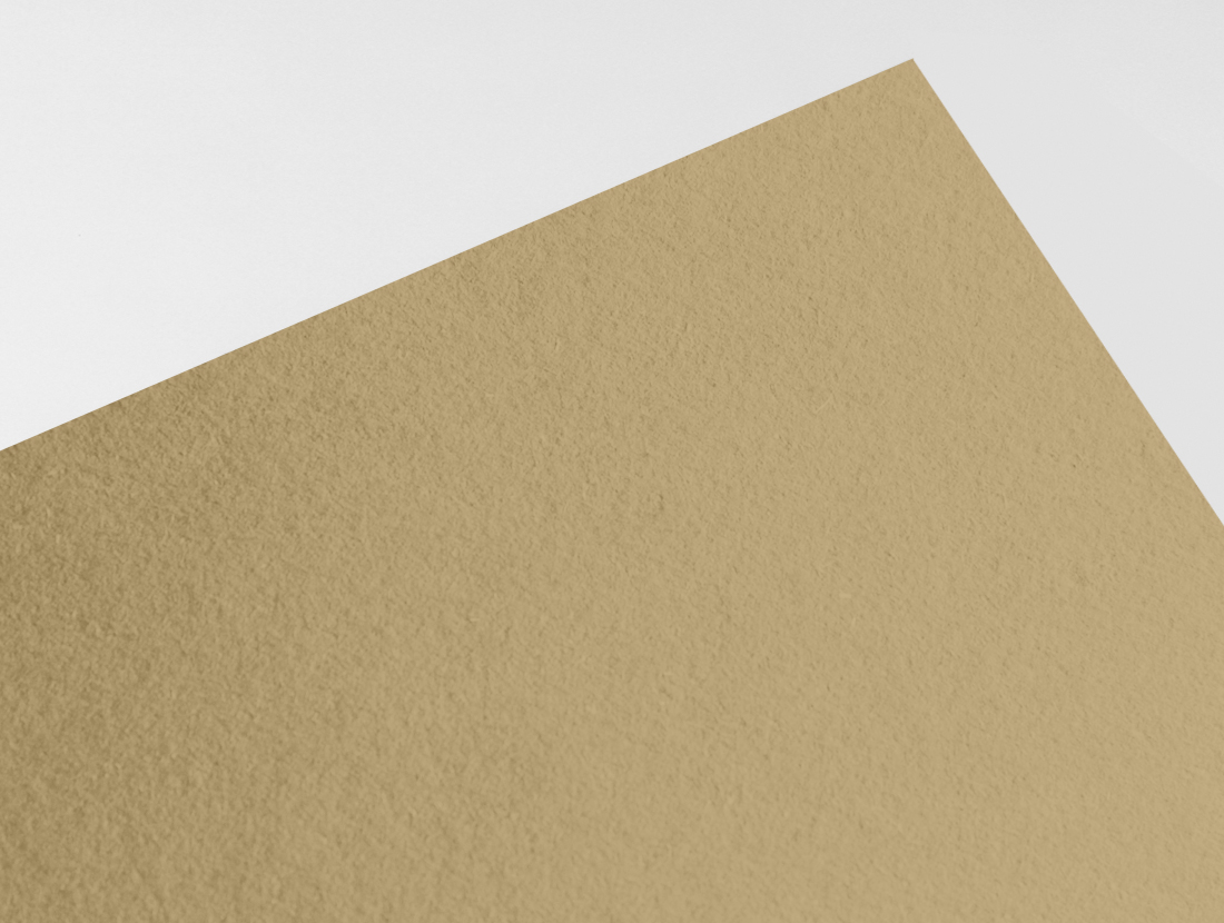 Materica Kraft paper swatch — warm brown kraft
