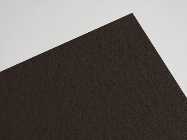 Sirio Color Rough Cacao paper swatch: Cacao, rough, high-bulk uncoated, pulp-dyed