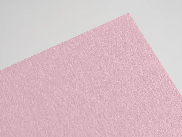 Sirio Color Rough Sale Rosa paper swatch: Sale Rosa, rough, high-bulk uncoated, pulp-dyed