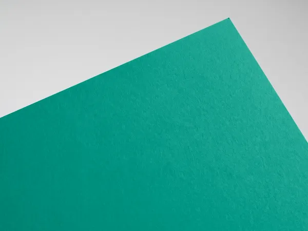 Sirio Color Oasis Green paper swatch: Oasis Green, smooth uncoated, pulp-dyed (colour through)