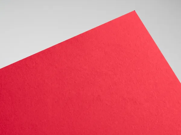 Sirio Color Vivid Red paper swatch: Vivid Red, smooth uncoated, pulp-dyed (colour through)