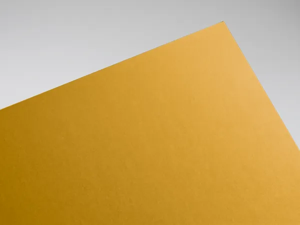 Sirio Pearl Aurum paper swatch: Aurum, pearlescent coating on both sides (110 gsm one side) over pulp-dyed base