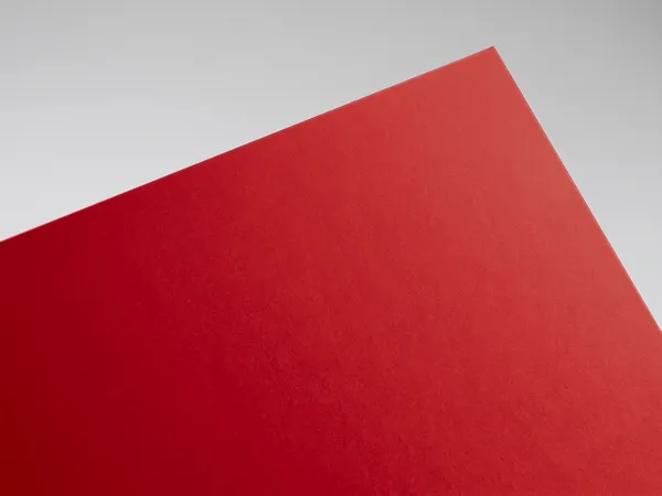 Sirio Pearl Red Fever paper swatch: Red Fever, pearlescent coating on both sides (110 gsm one side) over pulp-dyed base