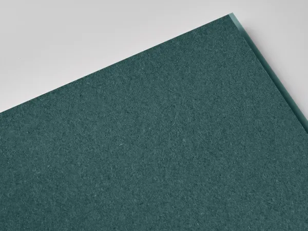 Gmund Used Used 8 paper swatch: Used 8, Smooth-to-natural uncoated recycled board with small multicoloured inclusions