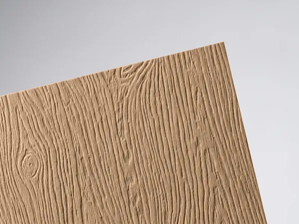 Gmund Wood Tindalo Solid paper swatch: Tindalo Solid, Deep, natural wood-grain emboss with a slight sheen; colours named after real timbers