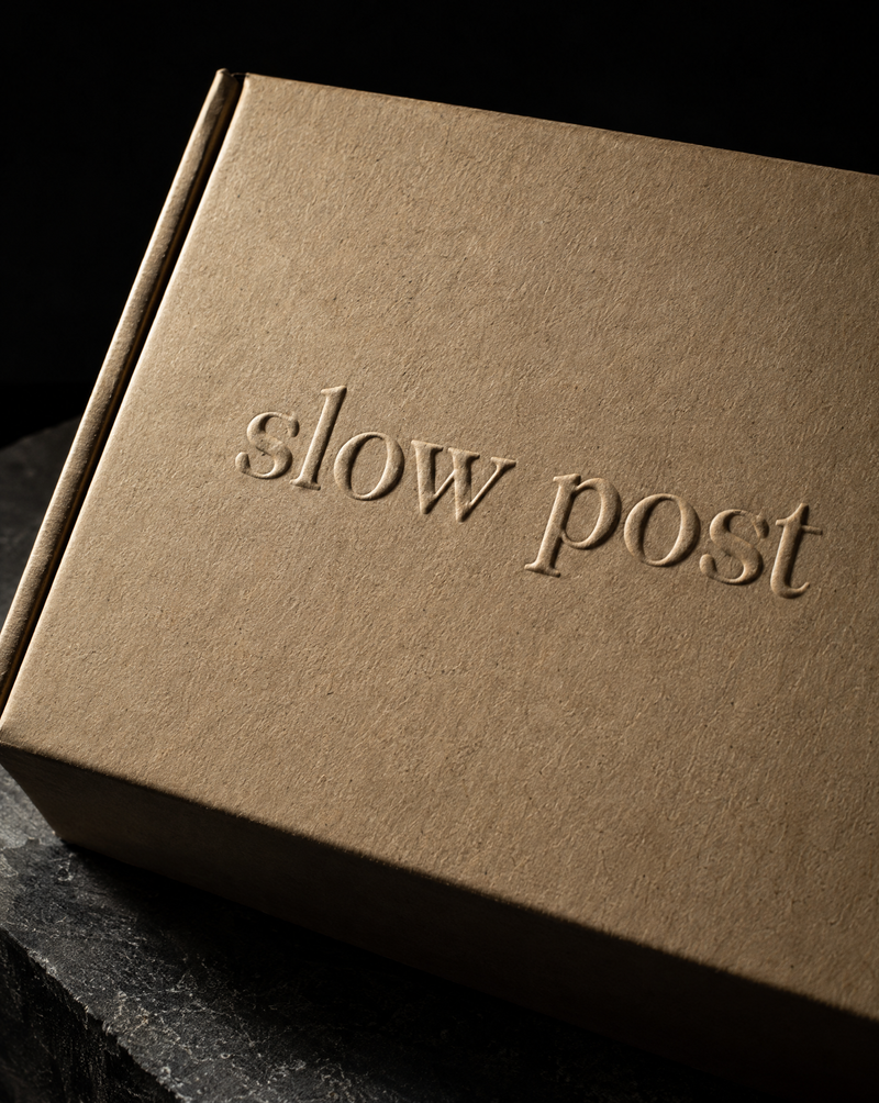 Slow Post · kraft mailer
