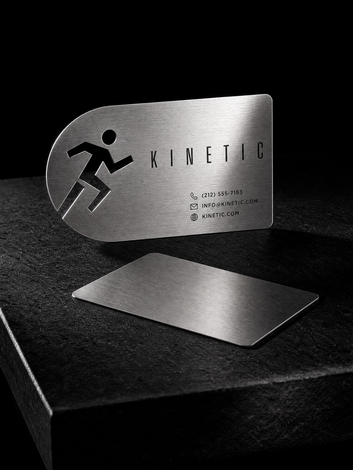 Business Cards concept: die-cut