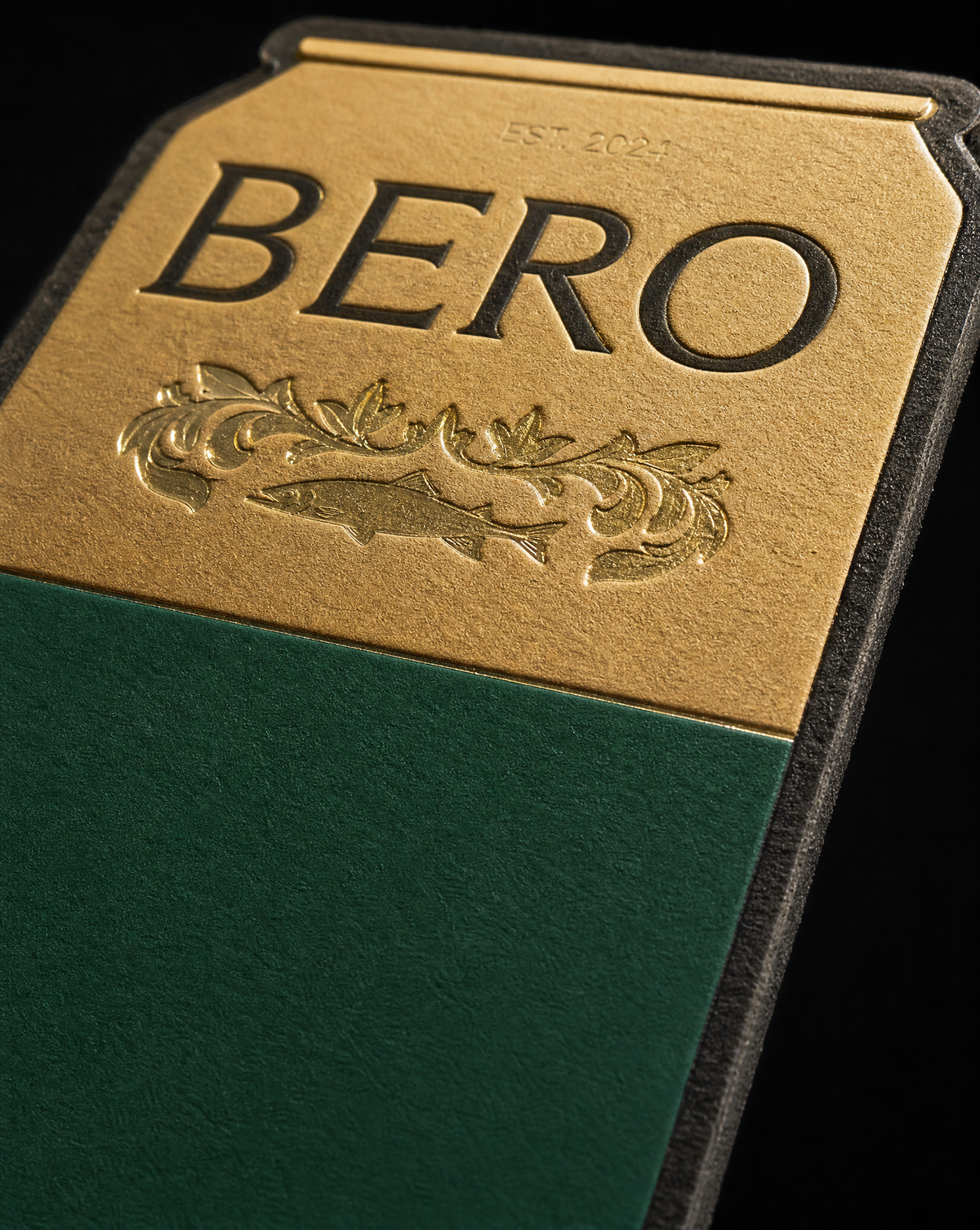 Business Cards concept: foil · die-cut