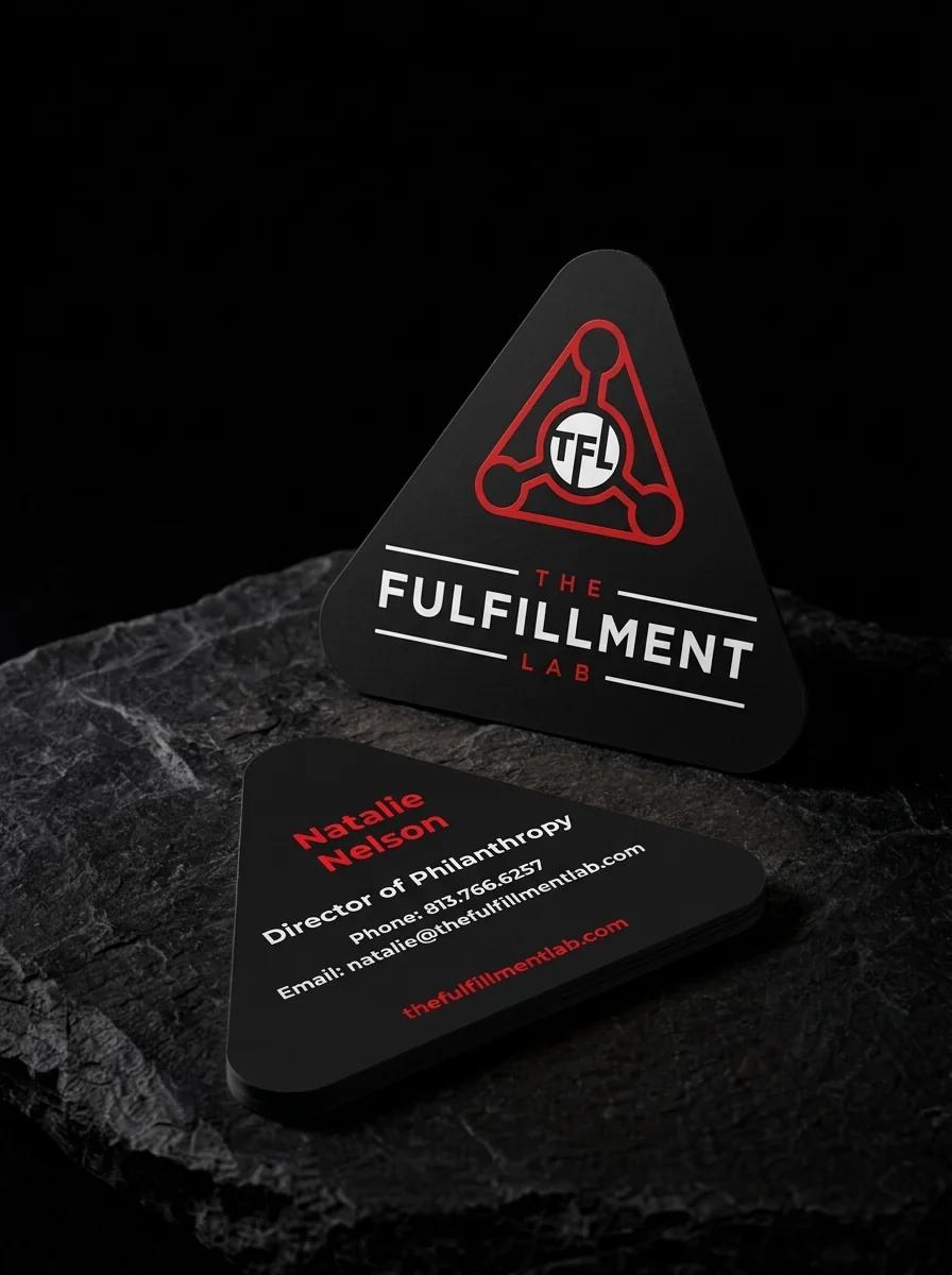 The Fulfillment Lab — Business cards by Print Peppermint