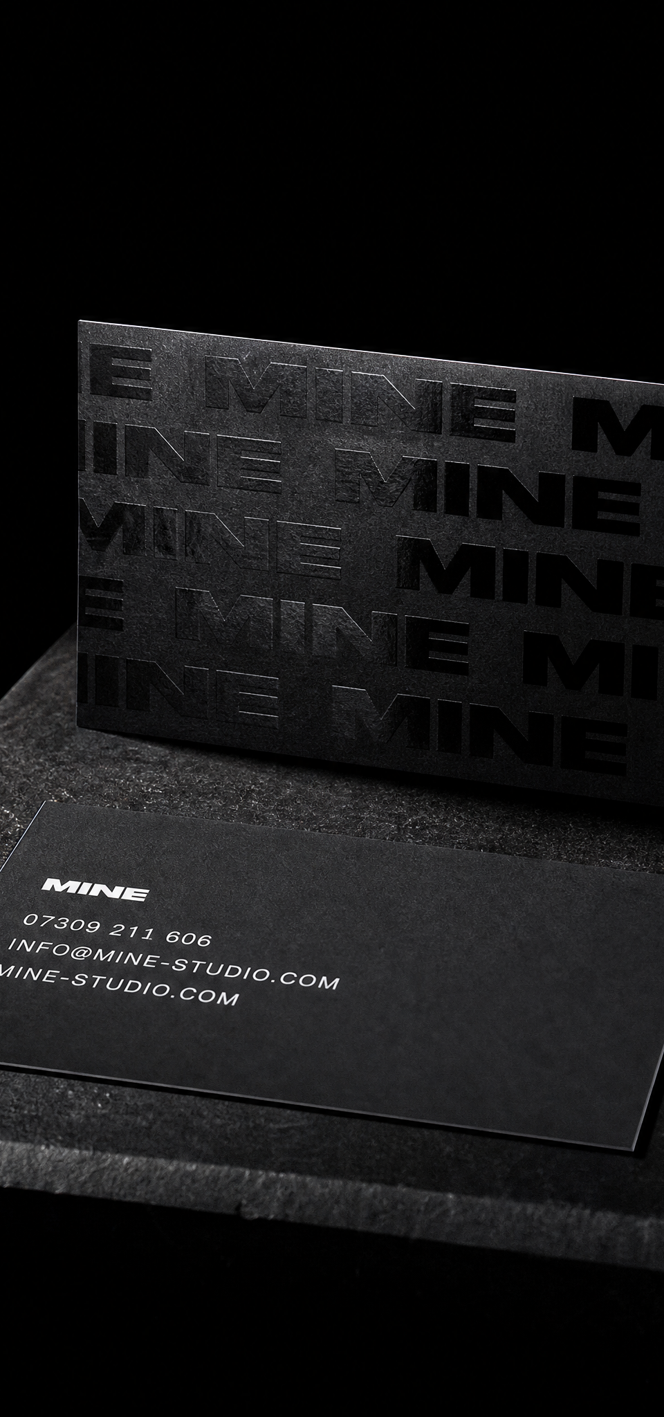 MINE — Business cards by Print Peppermint