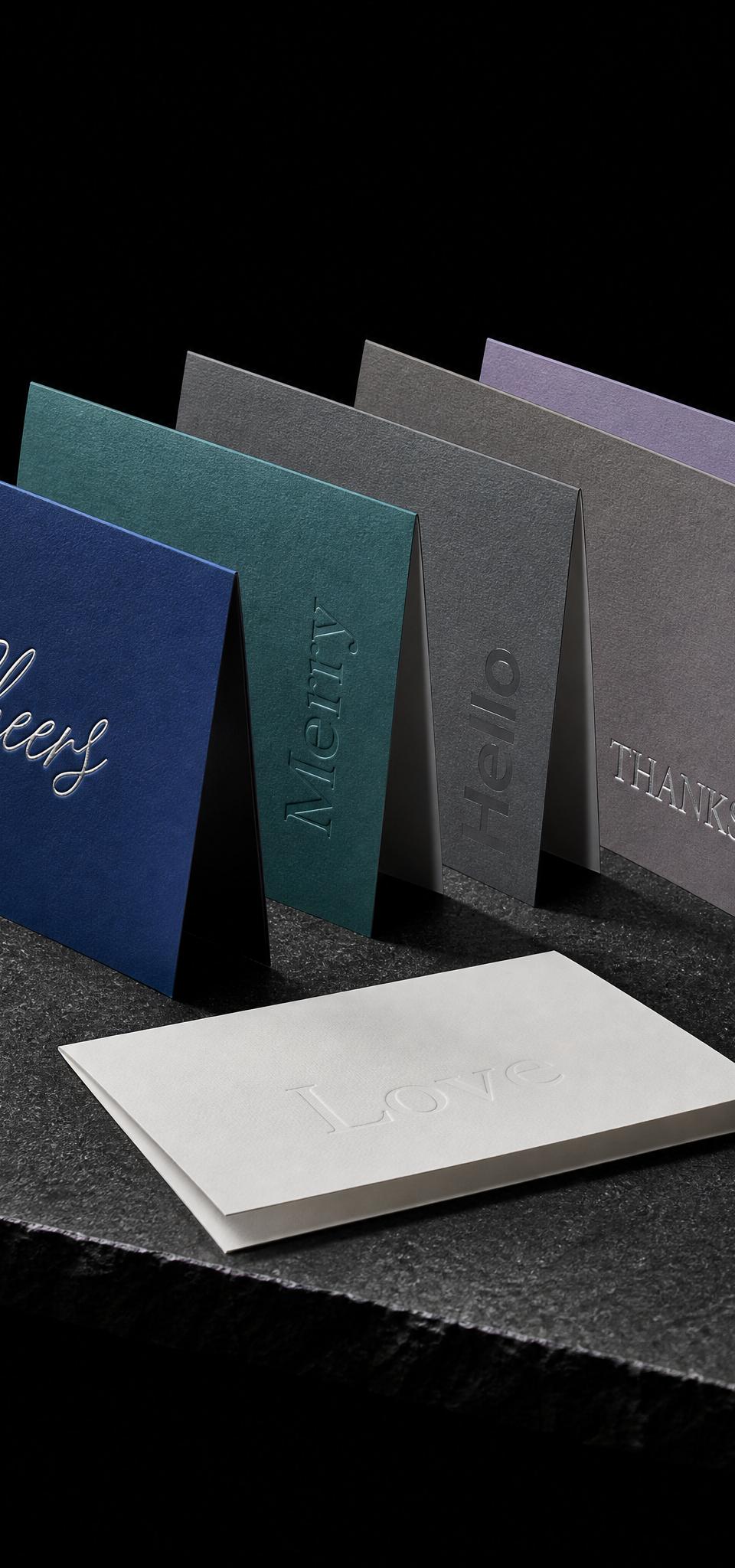 Peppermint design exercise — Notecards by Peppermint