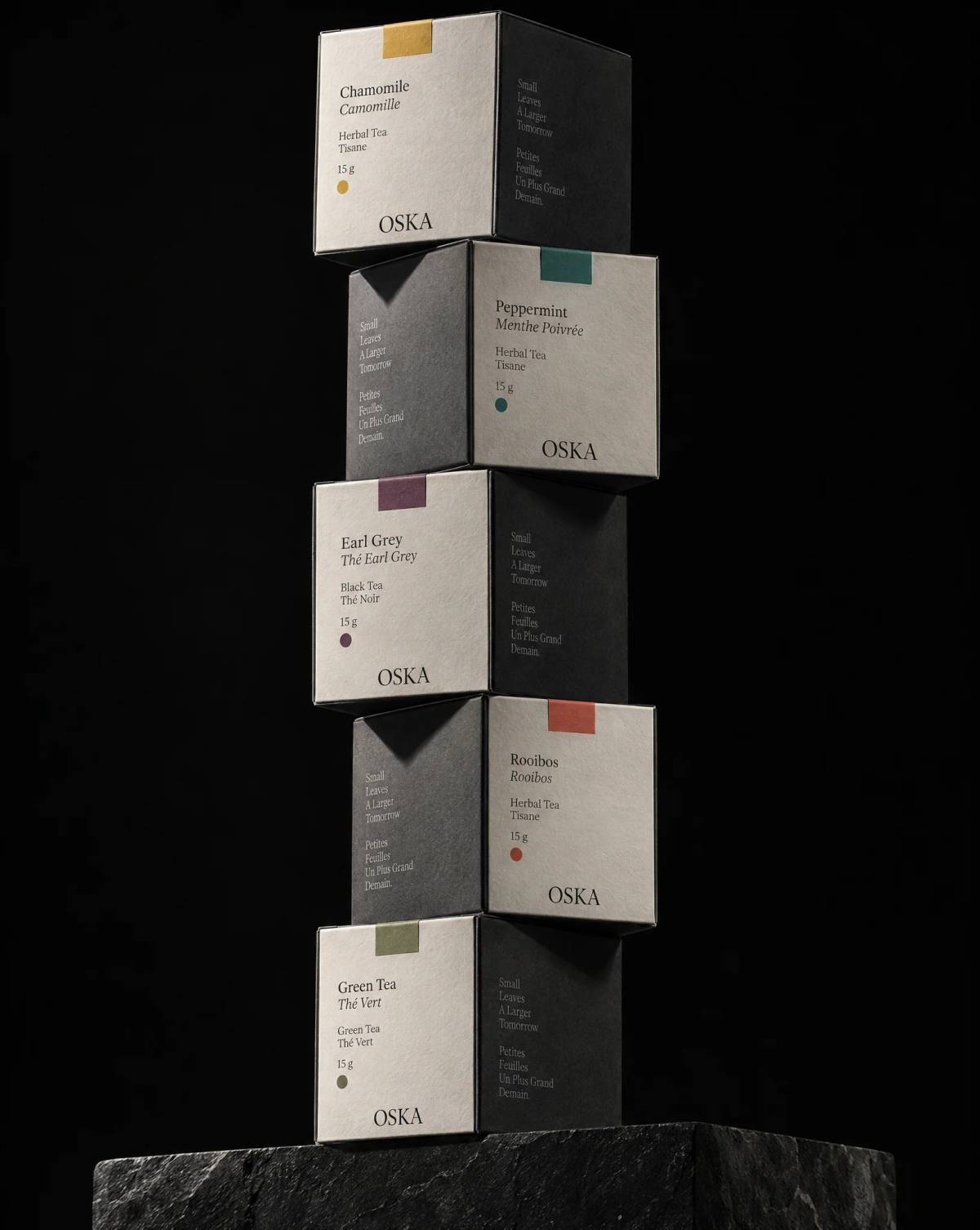 Boxes concept: spot-colour · tab-closure