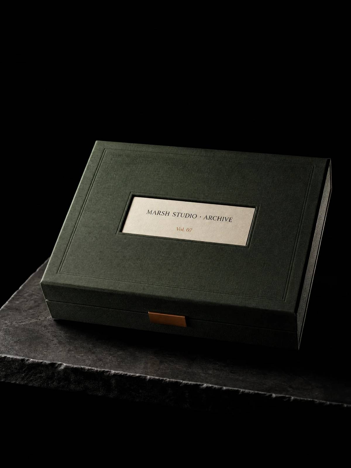 Boxes concept: letterpress