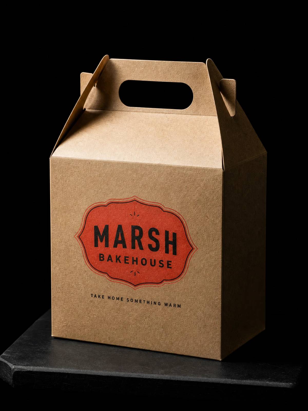 Boxes concept: letterpress