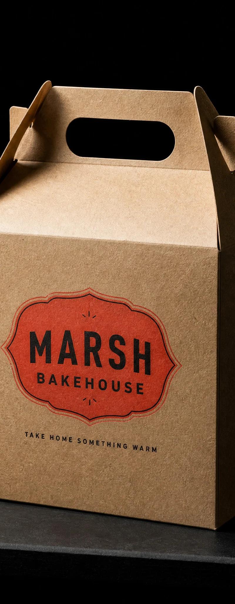 Business card with letterpress.