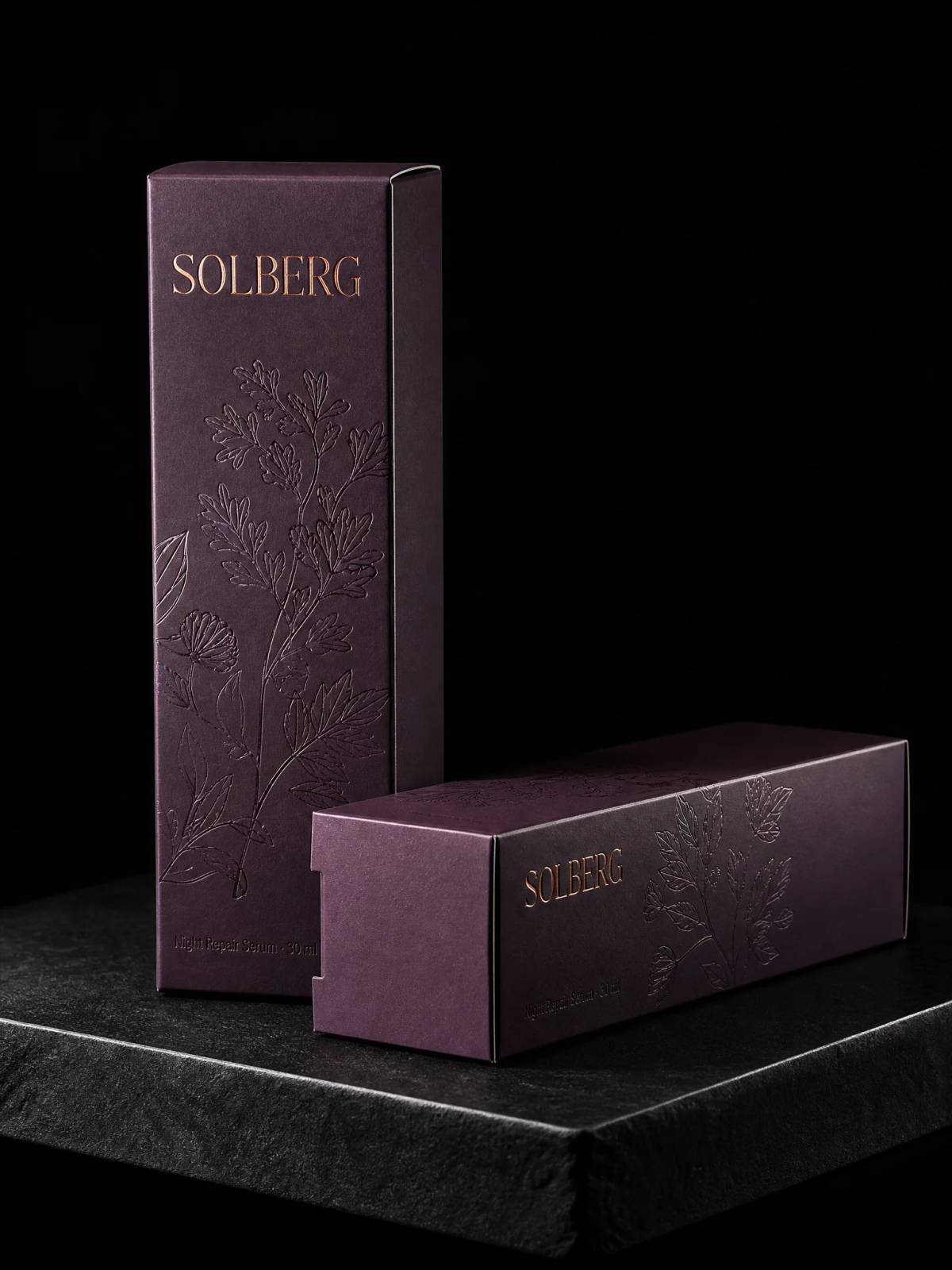 Boxes concept: gold-foil · rose-gold-foil