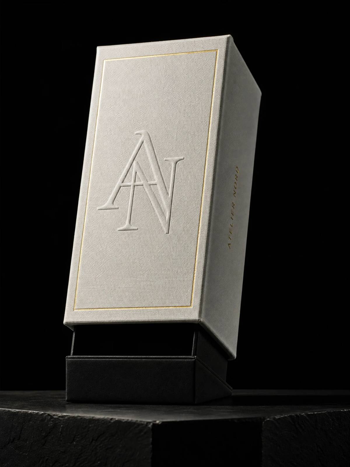 Boxes concept: gold-foil · hot-foil-stamping