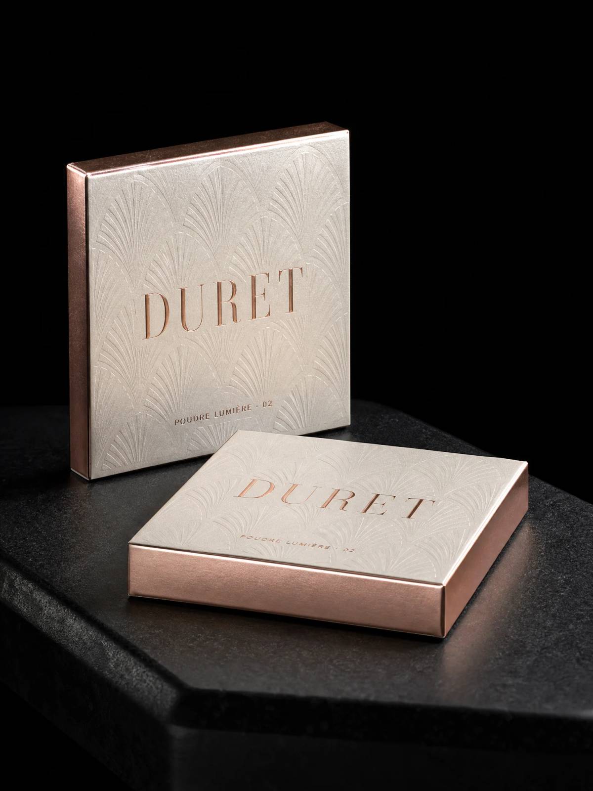 Boxes concept: gold-foil · rose-gold-foil