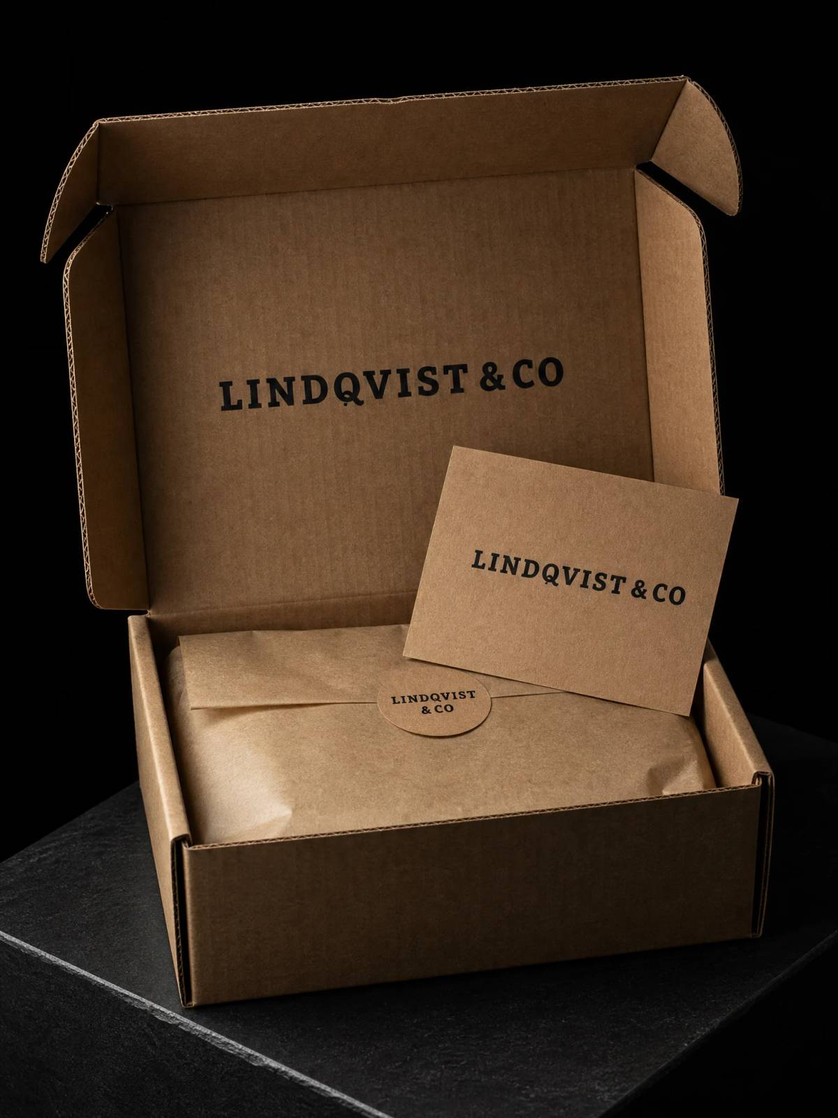 Boxes concept: letterpress