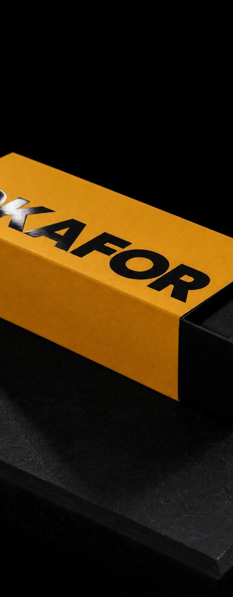 Business card with raised-spot-uv.