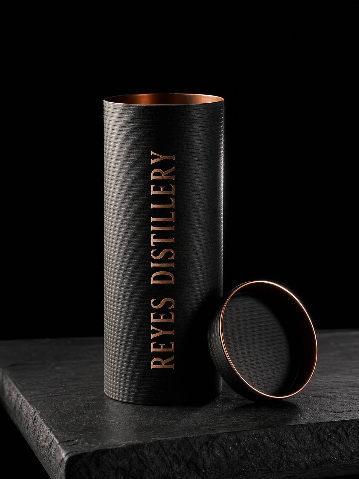 Boxes concept: copper-foil · hot-foil-stamping