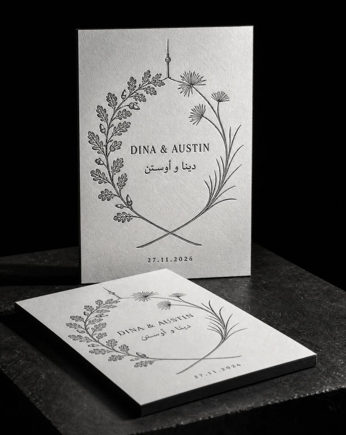 Wedding Invitations concept: 