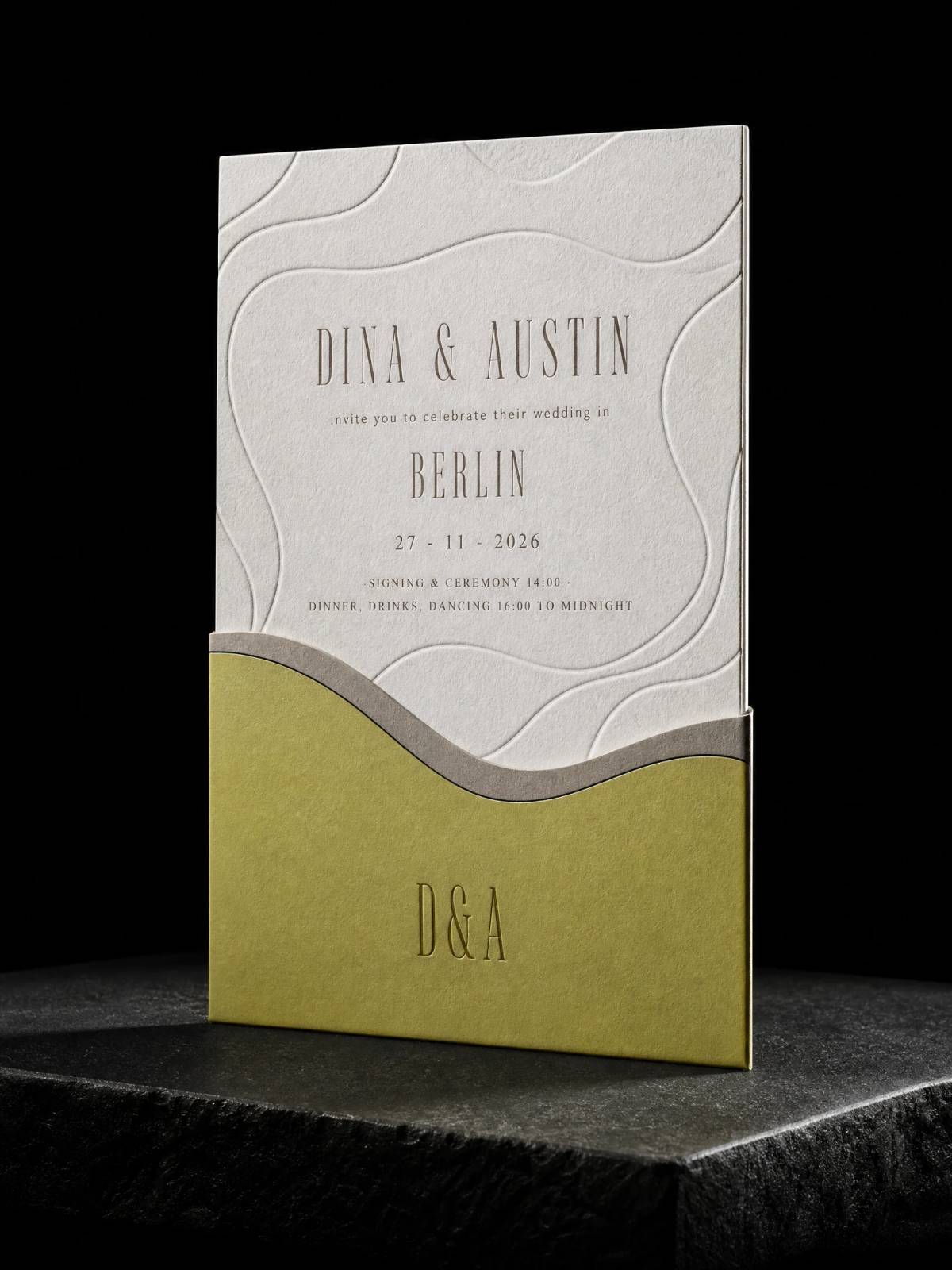 Wedding Invitations concept: 
