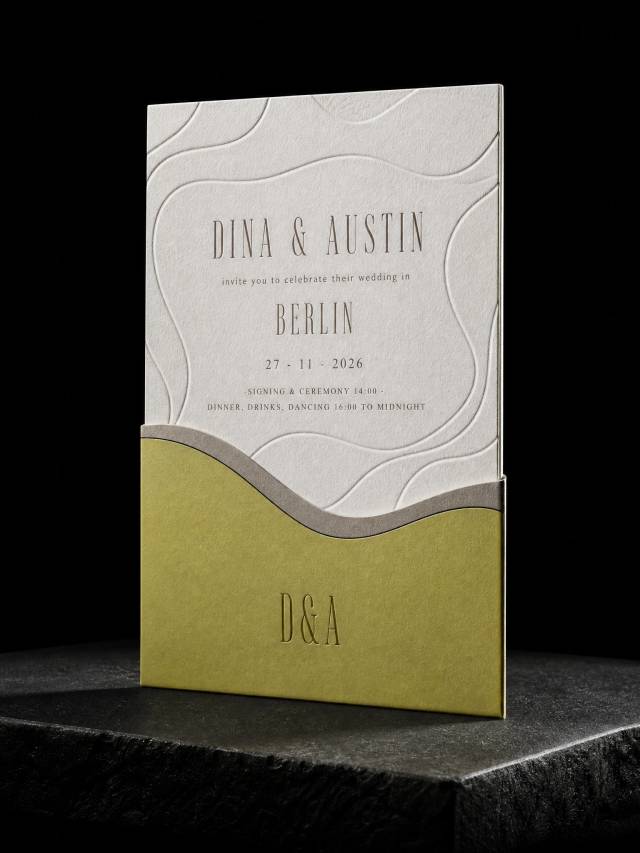 Wedding Invitations concept:
