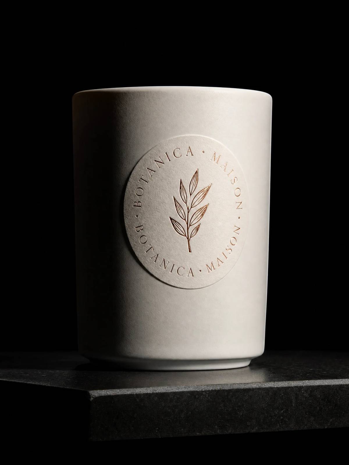Labels concept: copper-foil · emboss