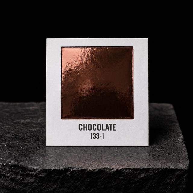 Chocolate foil chip