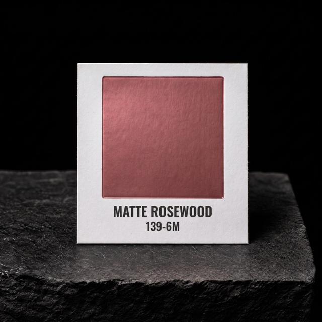 Matte Rosewood foil chip