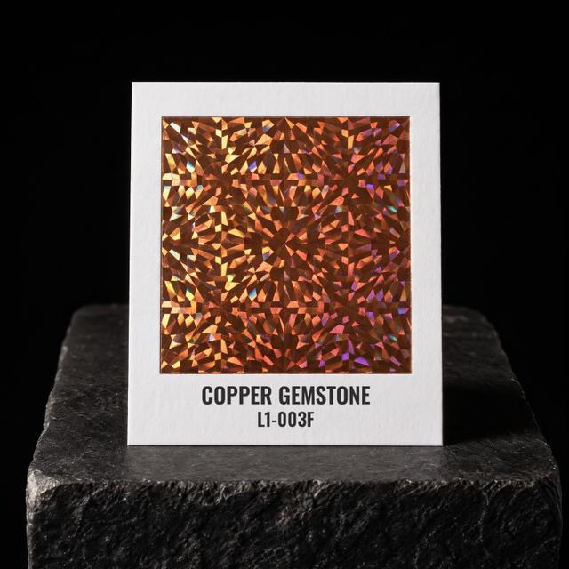 Copper Gemstone foil chip