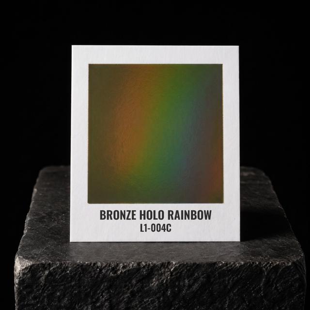 Bronze Holo Rainbow foil chip