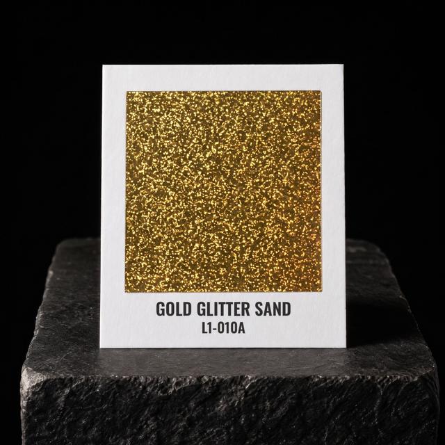 Gold Glitter Sand foil chip