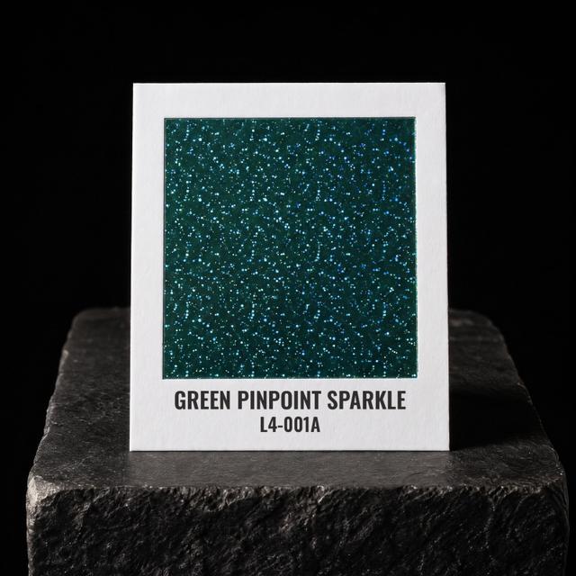 Green Pinpoint Sparkle foil chip