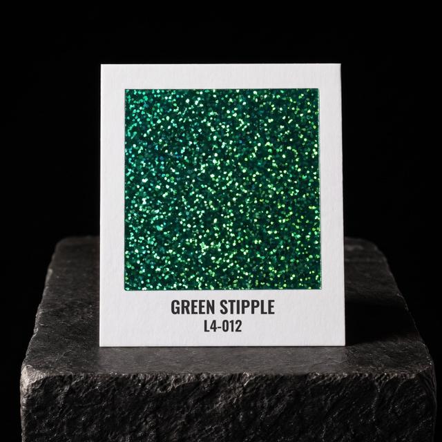 Green Stipple foil chip