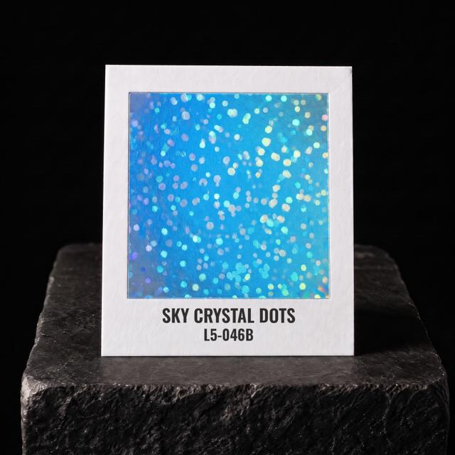 Sky Crystal Dots foil chip