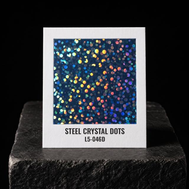 Steel Crystal Dots foil chip