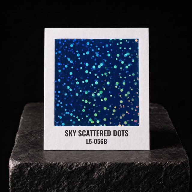 Sky Scattered Dots foil chip