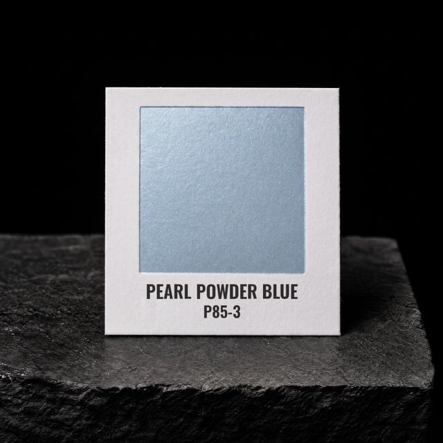 Pearl Powder Blue foil chip